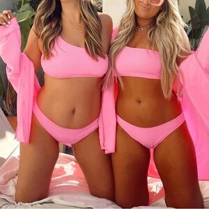 Show Me Your MuMu Silvana Bikini Bottom and float on top size XL and bottom L